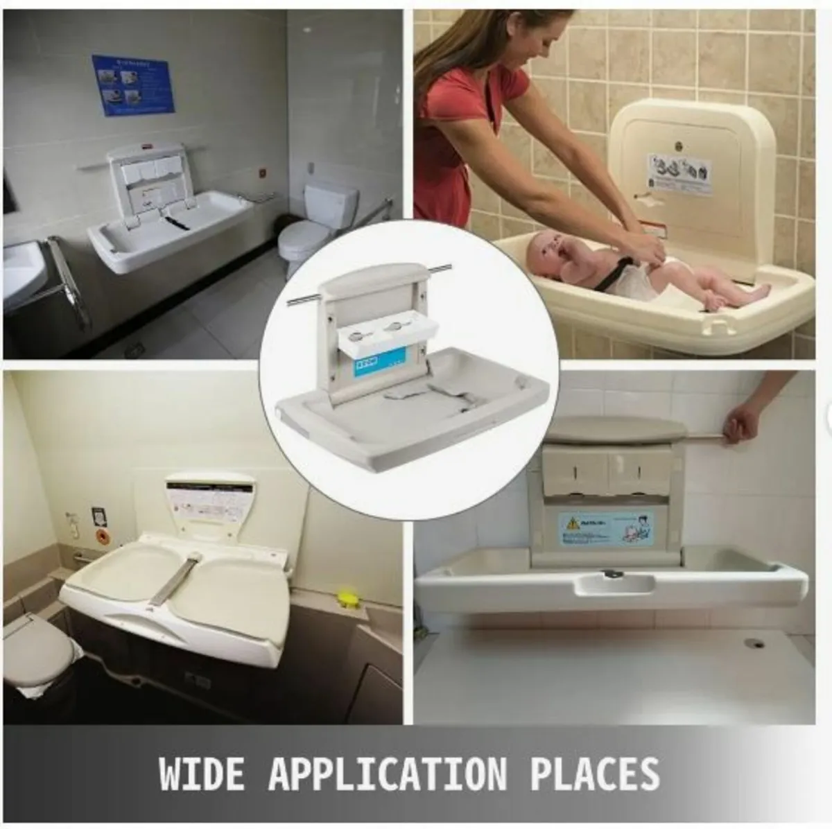 Horizontal Baby Changing Table Wall - Image 4
