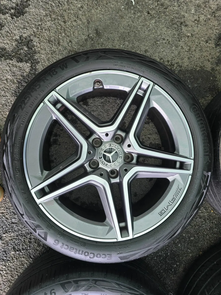 R18 Mercedes A Class Alloy Wheels - Image 4