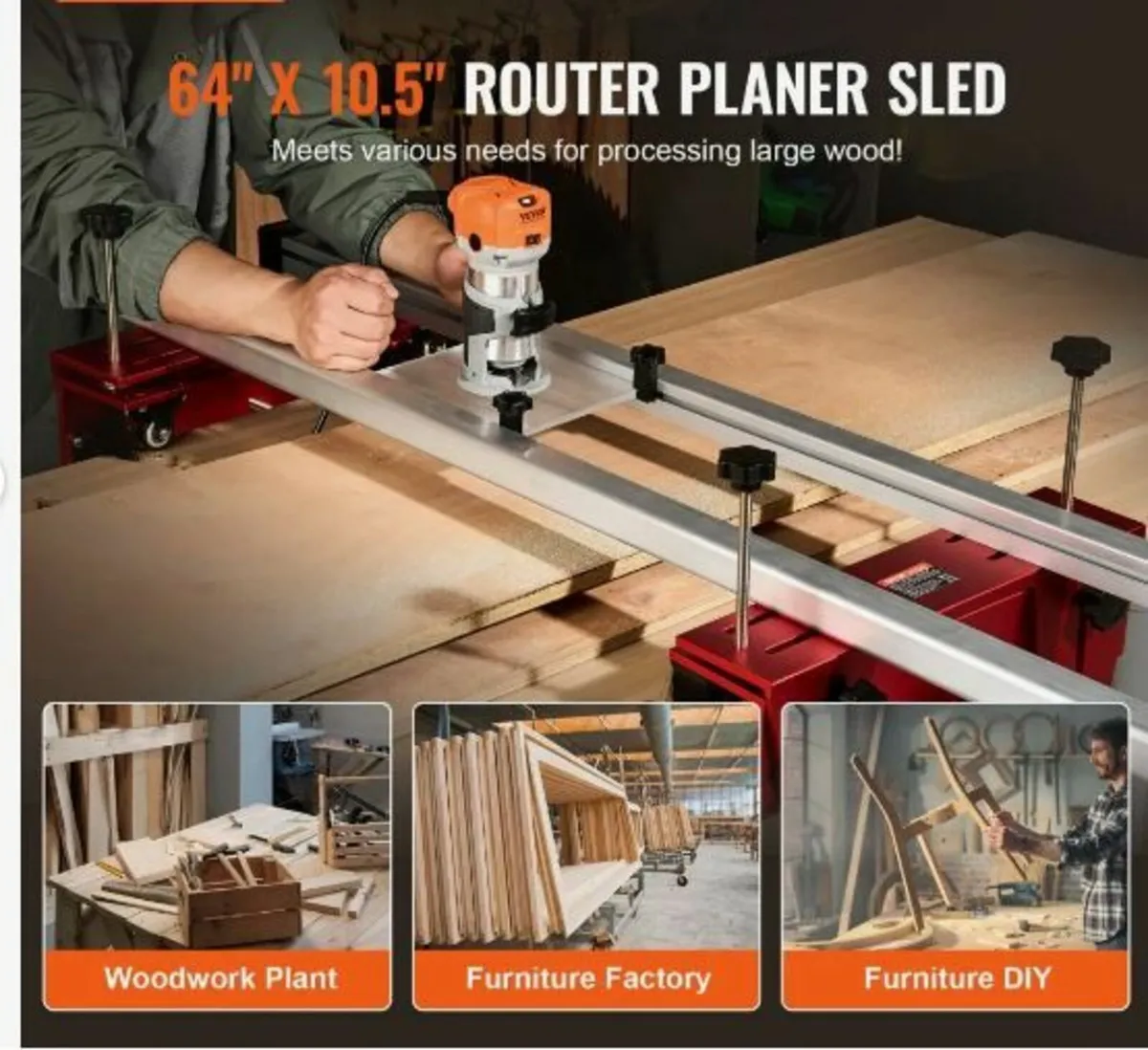 Router Sled, 64 inches/162.6 cm - Image 2
