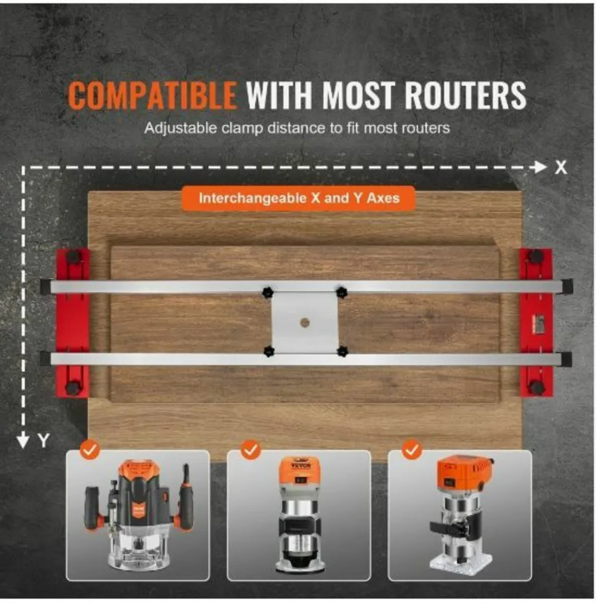 Router Sled, 64 inches/162.6 cm - Image 3