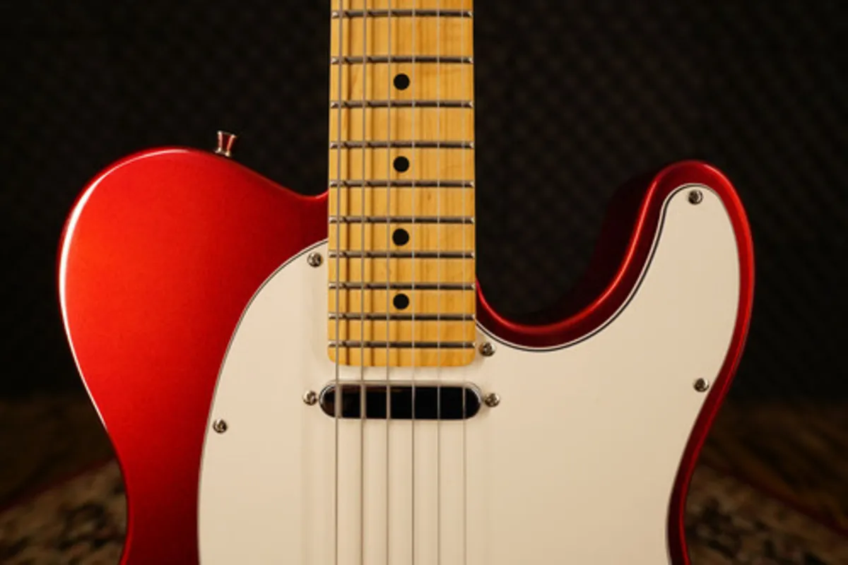 Levinson Sceptre Red Telecaster Electric Guitar - Image 2