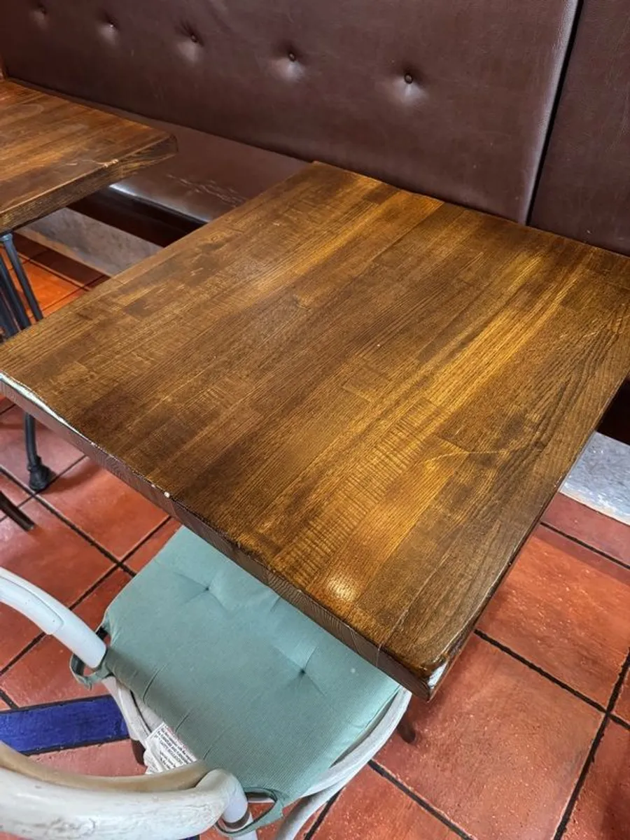 wooden tables - Image 1