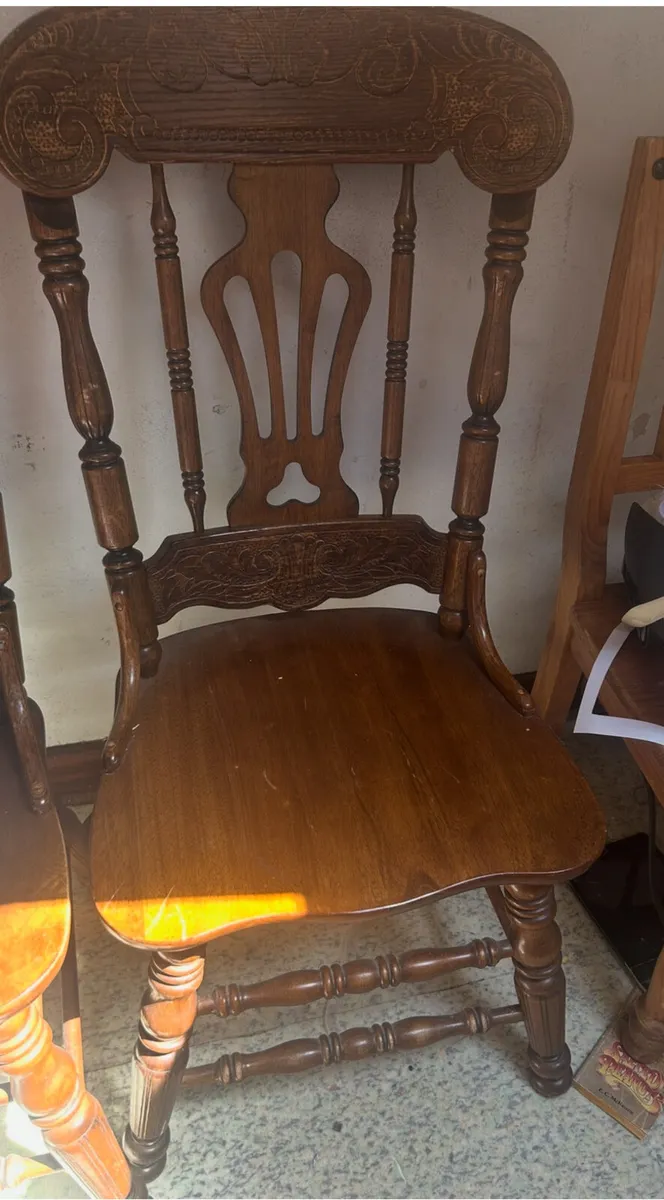 6 kitchen chairs for sale - Image 2