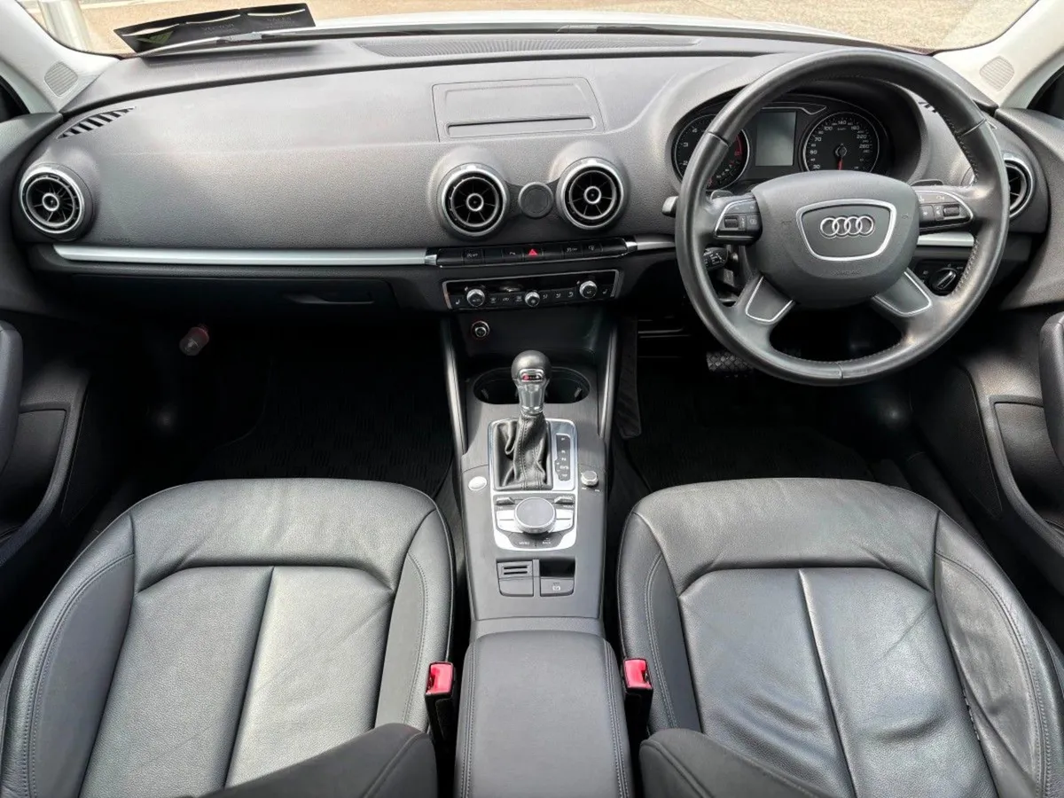 Audi A3 Black Leather 1.4 Auto New NCT Saloon - Image 2