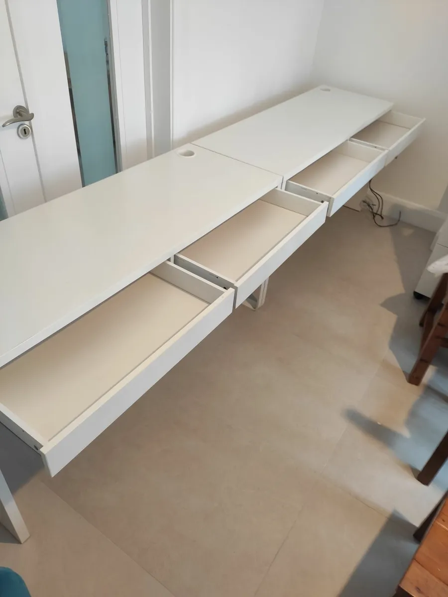 Office desk with drawers (two identical) - Image 4