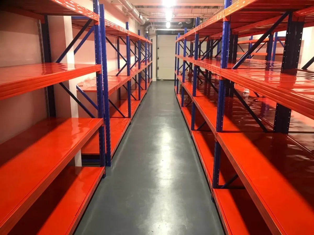 Heavy Duty Longspan Shelving Racking Bays - Image 1