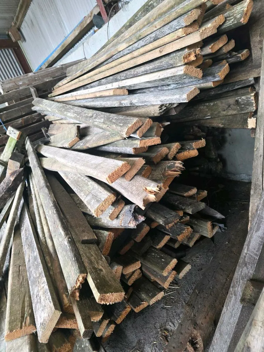 Timber fence, Kindling Firewood - Image 1