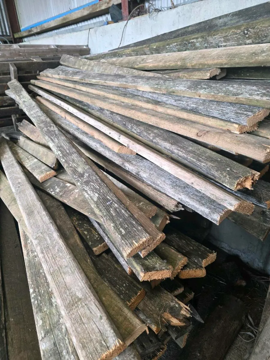Timber fence, Kindling Firewood - Image 2