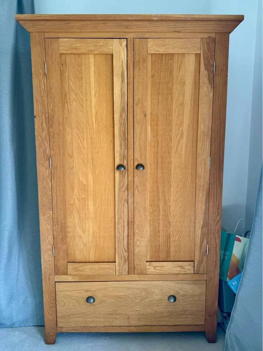 Solid Wood Wardrobe - Image 1