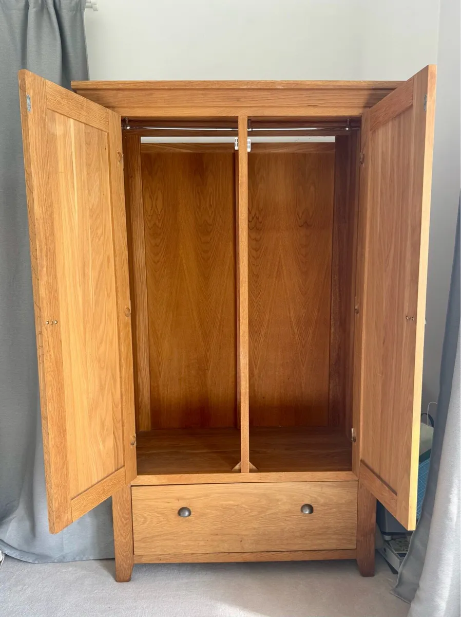 Solid Wood Wardrobe - Image 2