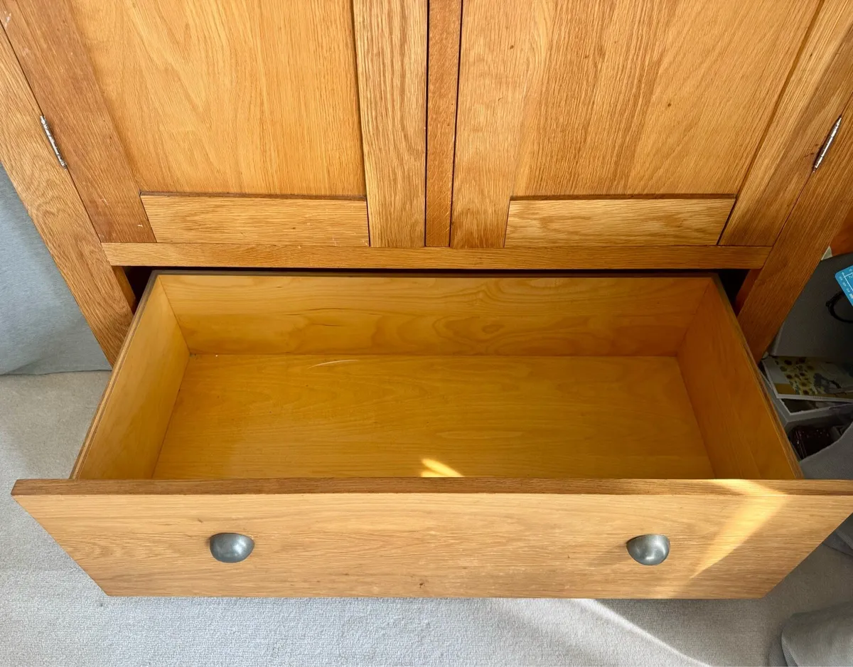 Solid Wood Wardrobe - Image 4