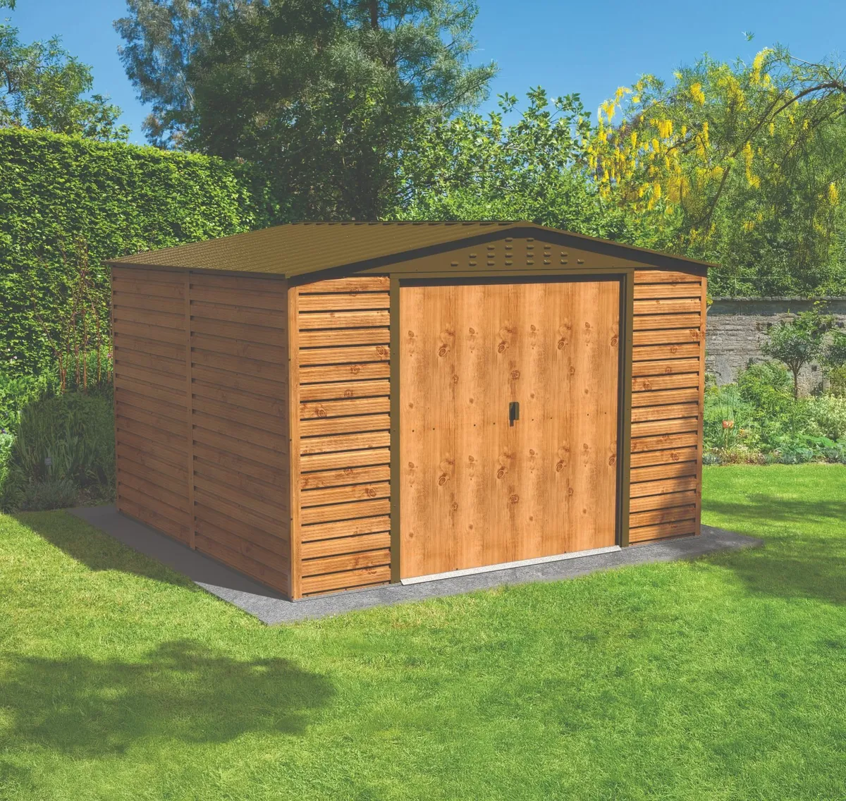 Alpine Steel Sheds - Various Sizes - Delivery Inc - Image 4