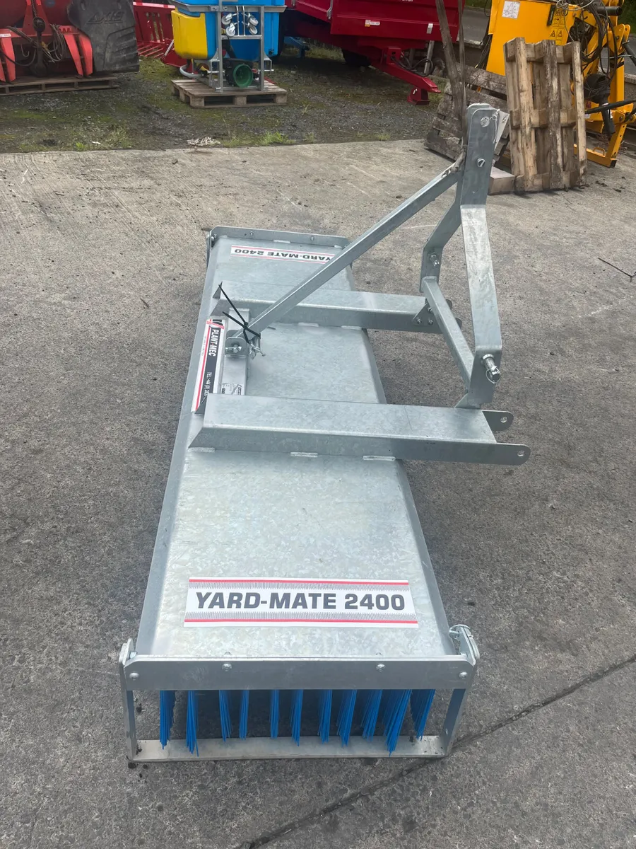 Ex Demo Plantmec 8FT Yardmate 2400 Sweeper - Image 3