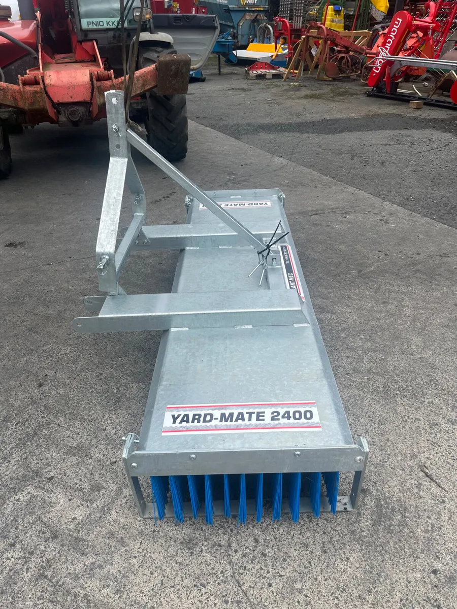 Ex Demo Plantmec 8FT Yardmate 2400 Sweeper - Image 2