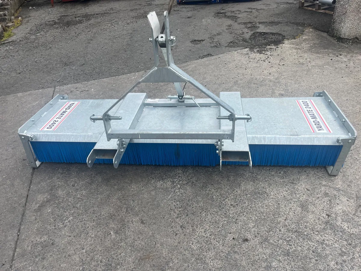 Ex Demo Plantmec 8FT Yardmate 2400 Sweeper - Image 1