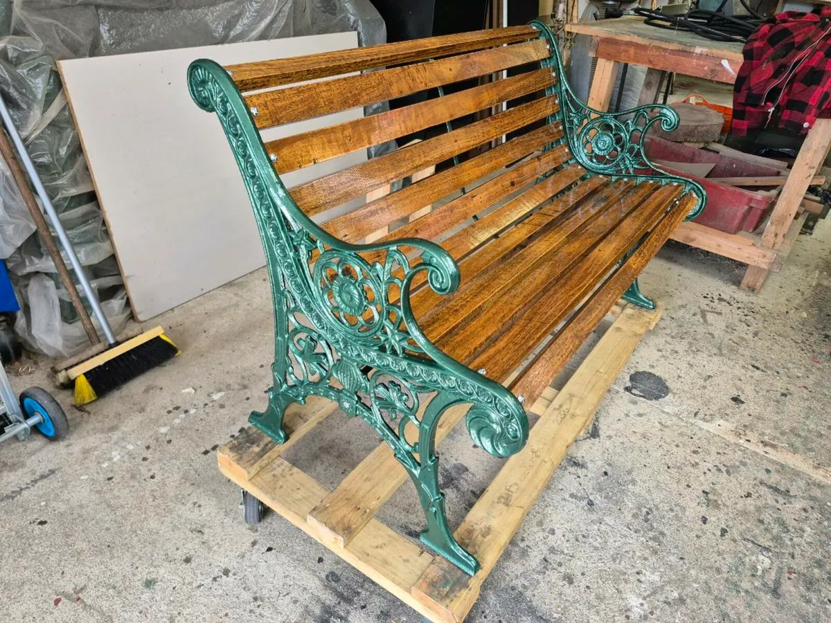 Cast iron Garden bench - Image 2