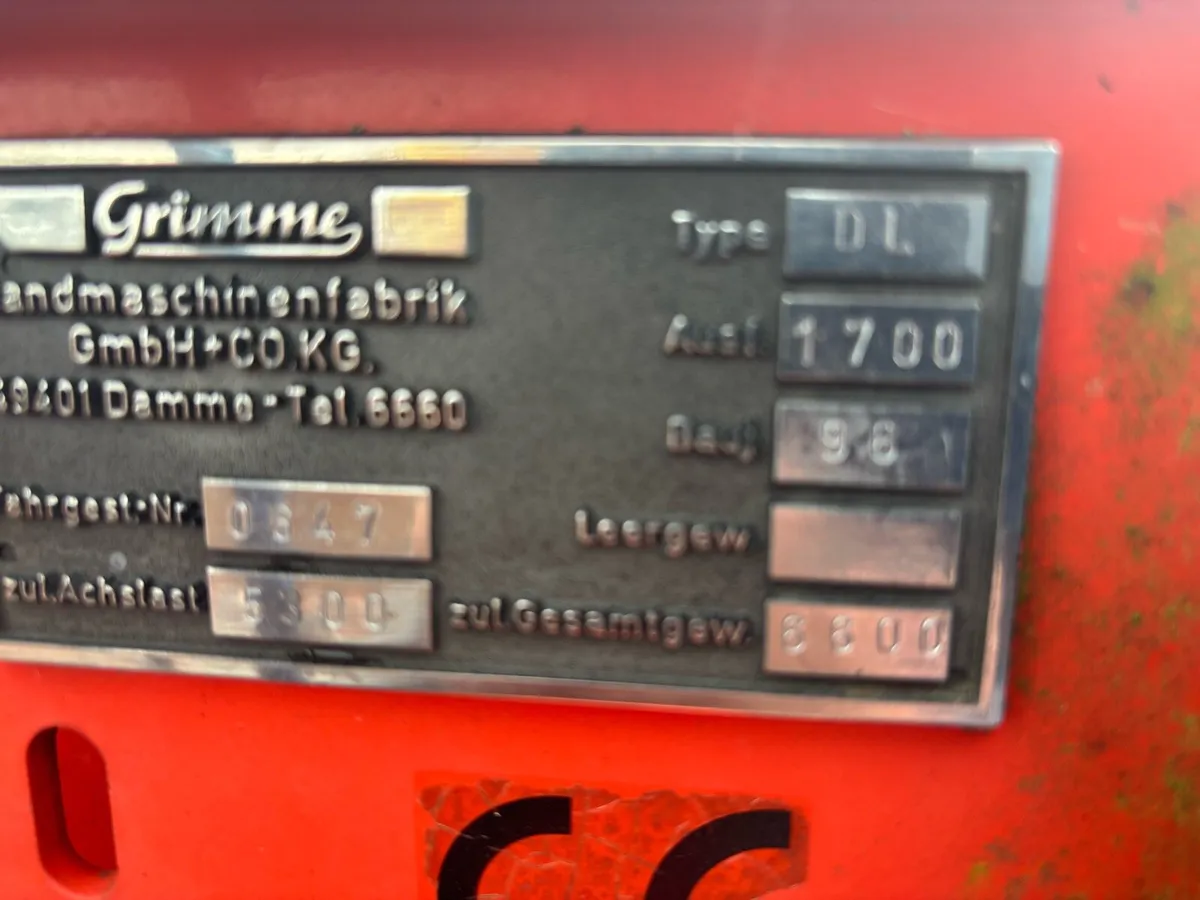 Grimme 1700 potato harvester - Image 3