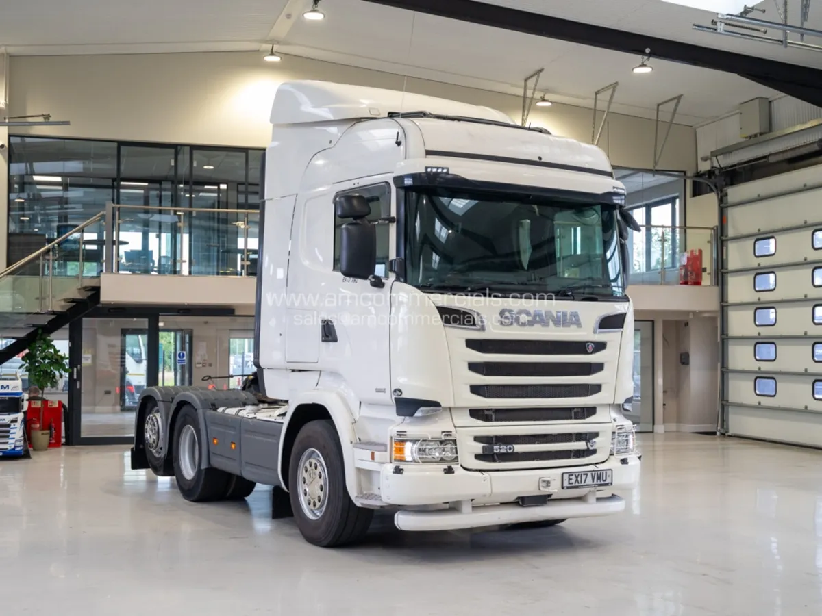 2017 (17) SCANIA R520 V8 6X2 TAG - Image 1