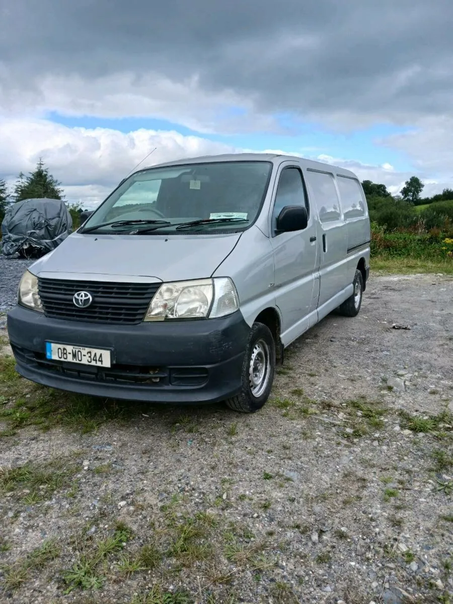 2008 toyota hiace van..... tested 07/2026 - Image 3