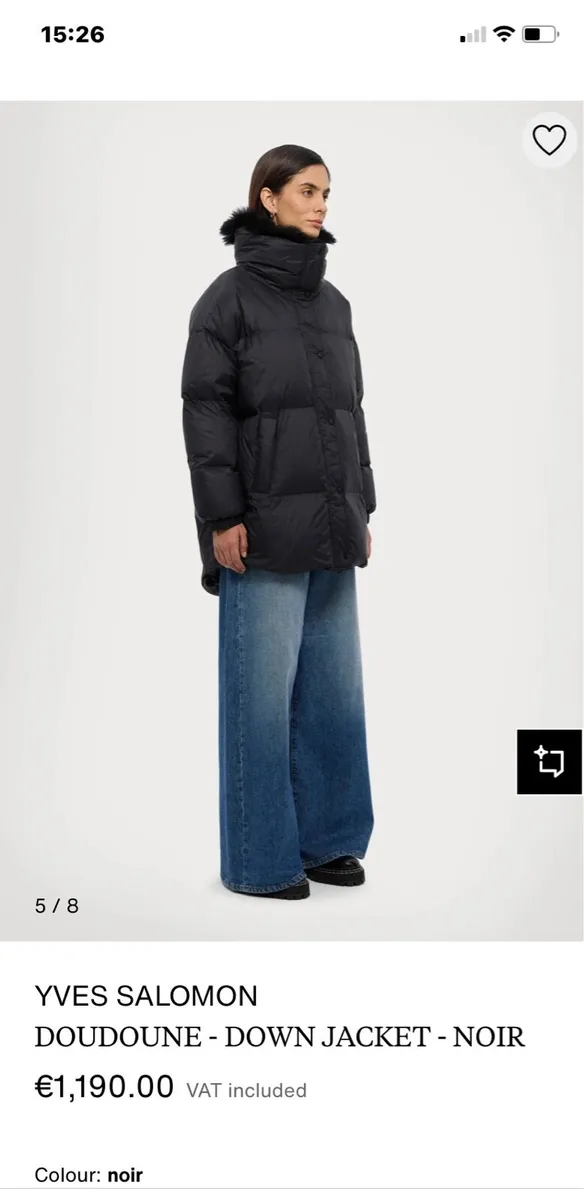 Yves Salomon Doudoune down jacket - Image 1