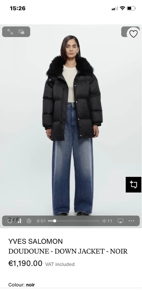 Yves Salomon Doudoune down jacket - Image 3
