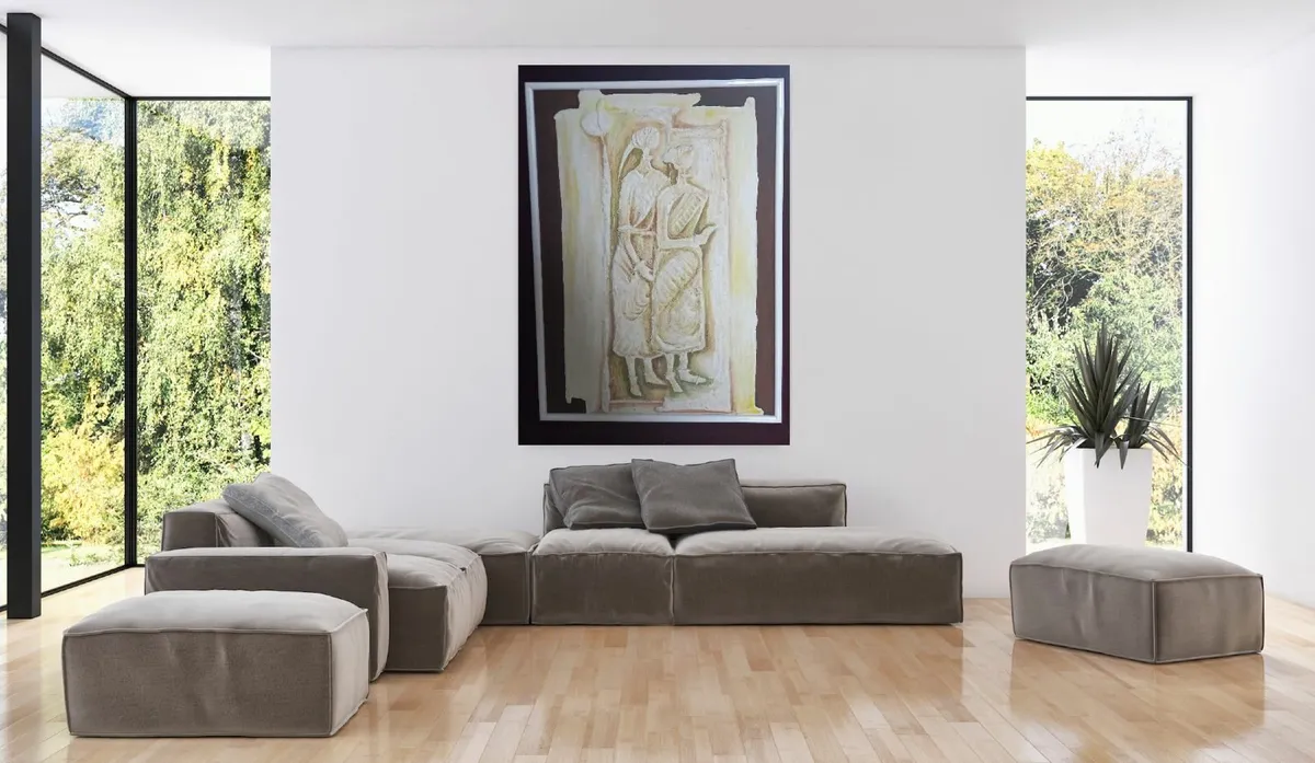 Sculptured art picture - Image 1