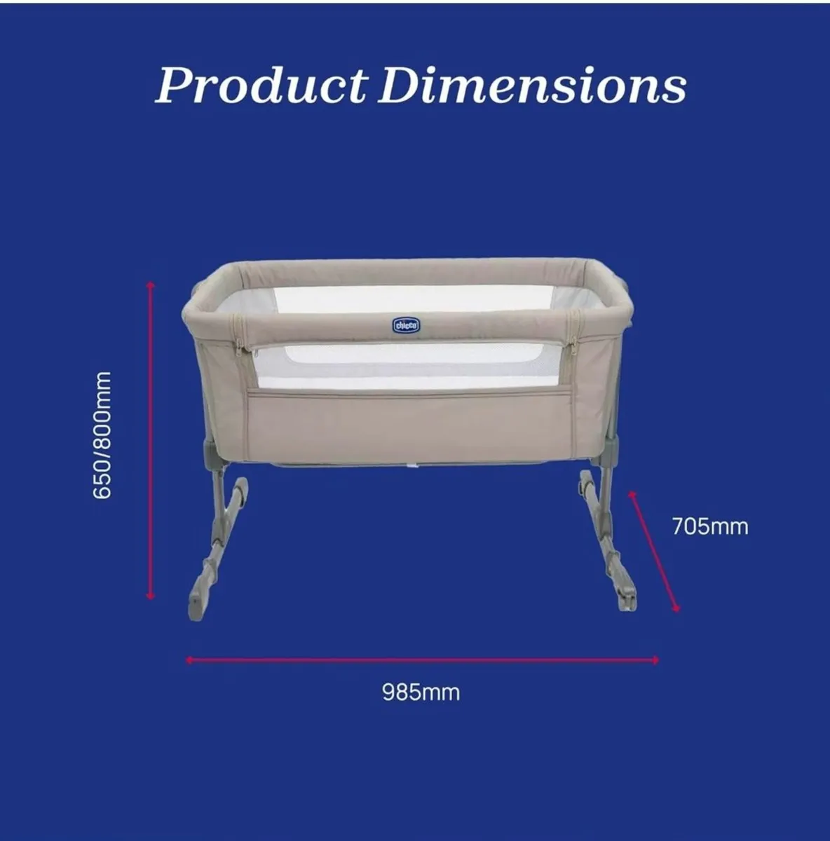 Baby crib for co-sleeping - Image 1