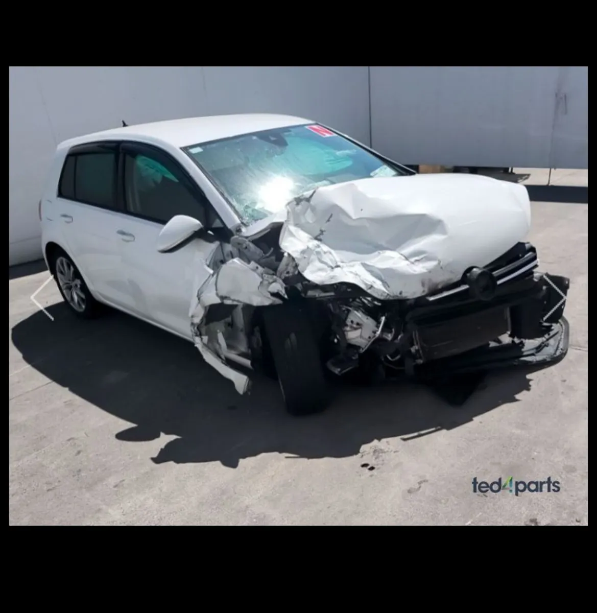 2019 Volkswagen Golf FOR BREAKING - Image 1