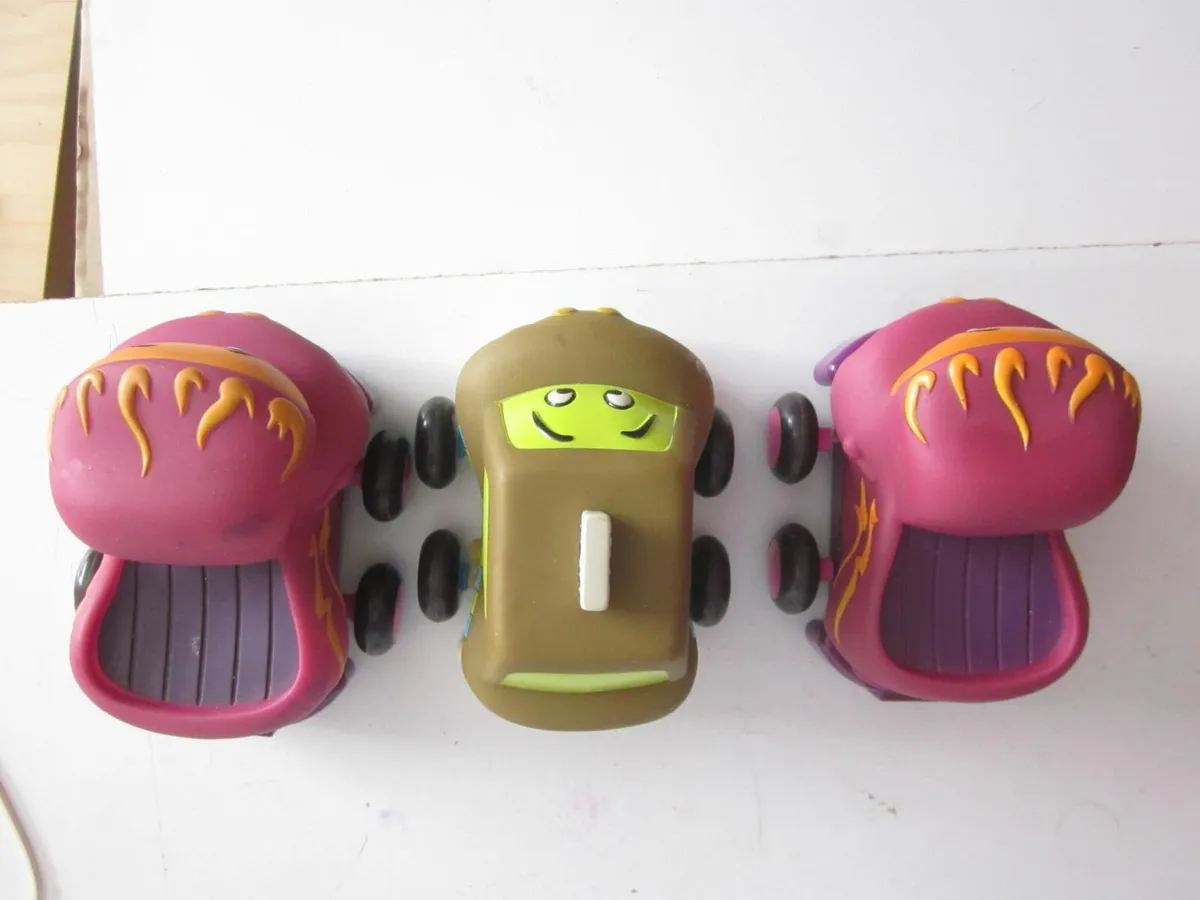 Battat Just B You Soft Pull Back Toddler Cars - Image 4