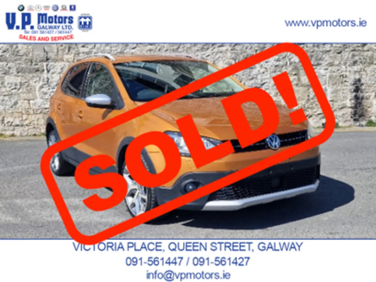 1 OWNER, REVERSE CAMERA,HIGH SPEC,POLO CROSS. - Image 1