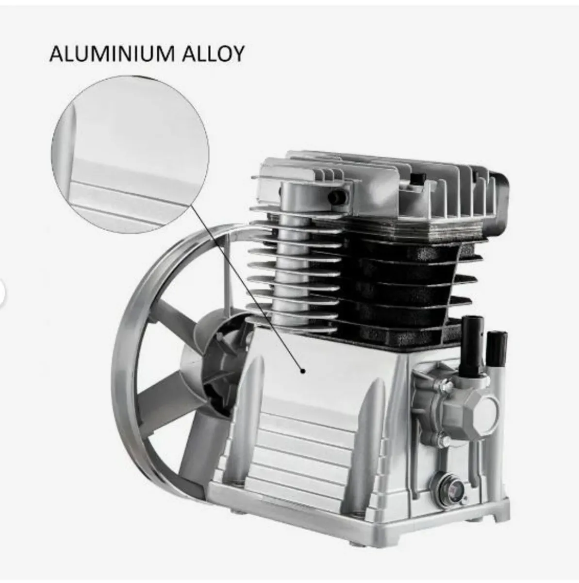 New Industrial Twin Cylinder Air Compressor - Image 2