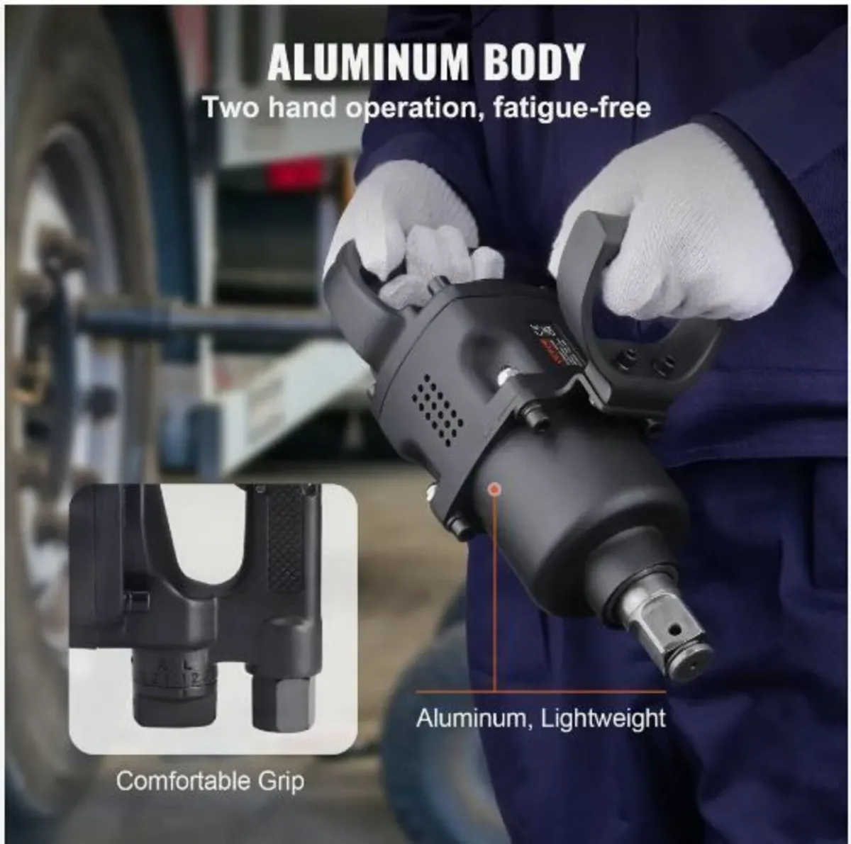 2.5 cm Air Impact Wrench - Image 2