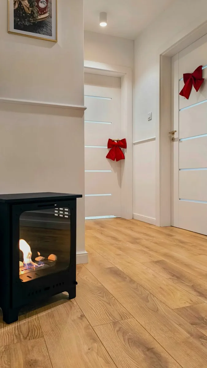 Koza Mini Freestanding Bioethanol Fireplace - Image 3