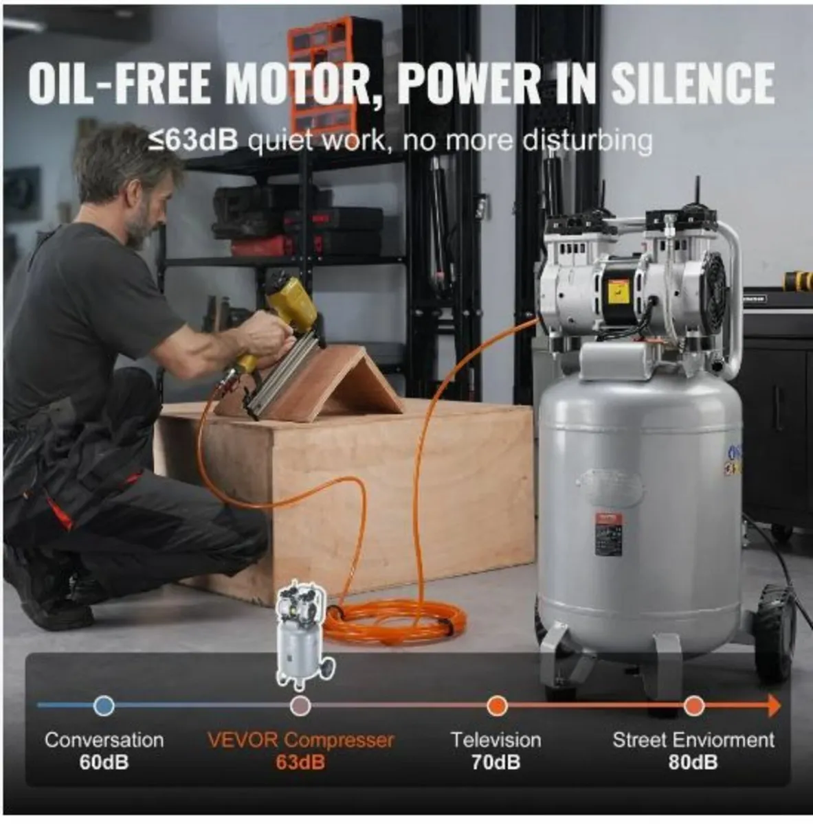 49.2 L Air Compressor 2HP 4 - Image 2