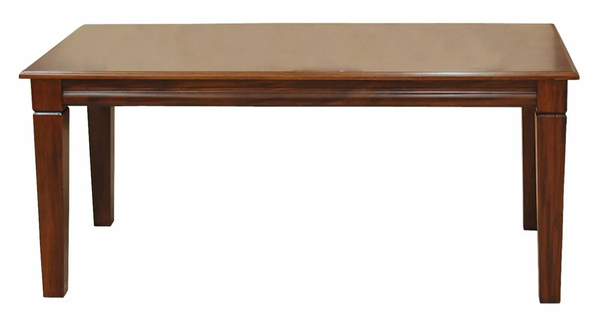 Solid Mahogany Dining Table & 6 Oasis Chairs - Image 4