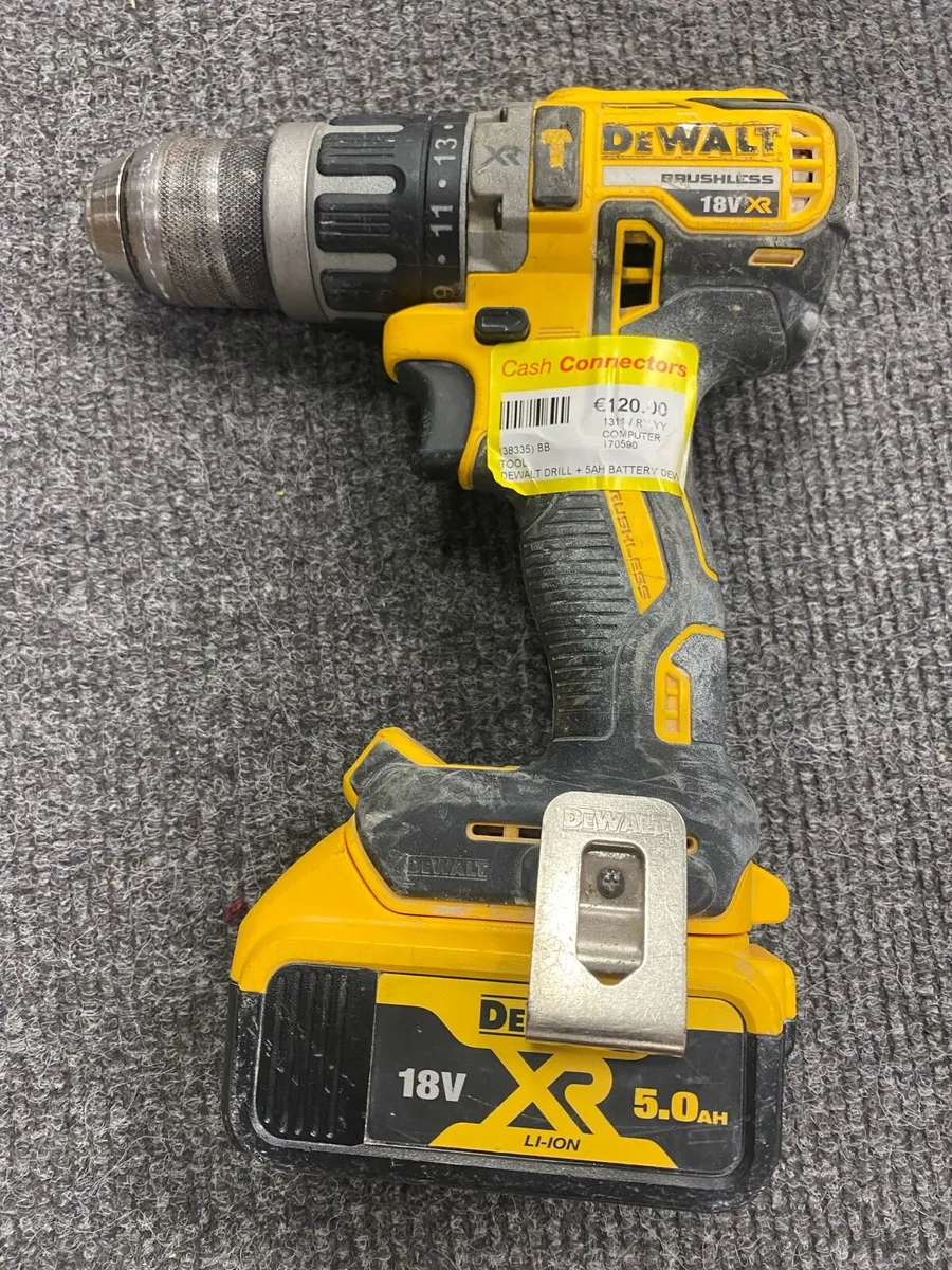 Dewalt DCD796 Drill + 5AH Battery - Image 1