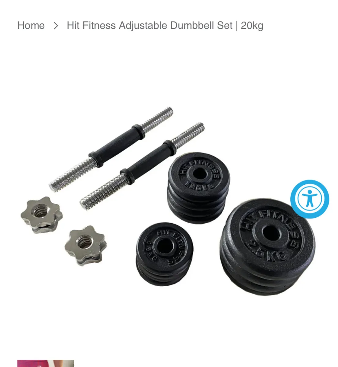 Adjustable dumbbells - Image 1