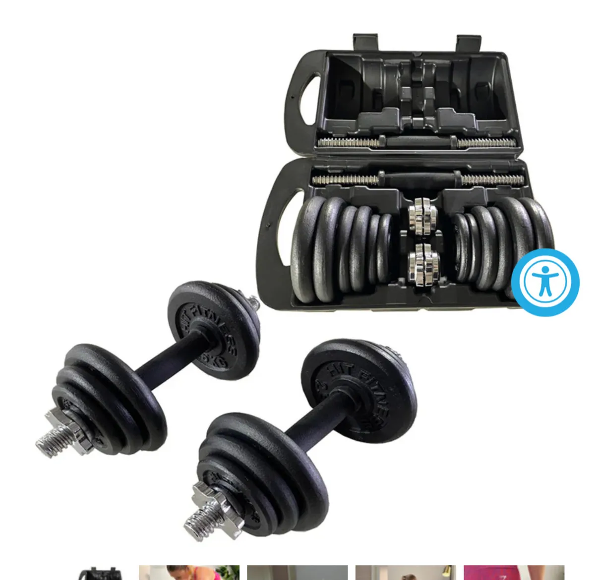 Adjustable dumbbells - Image 2