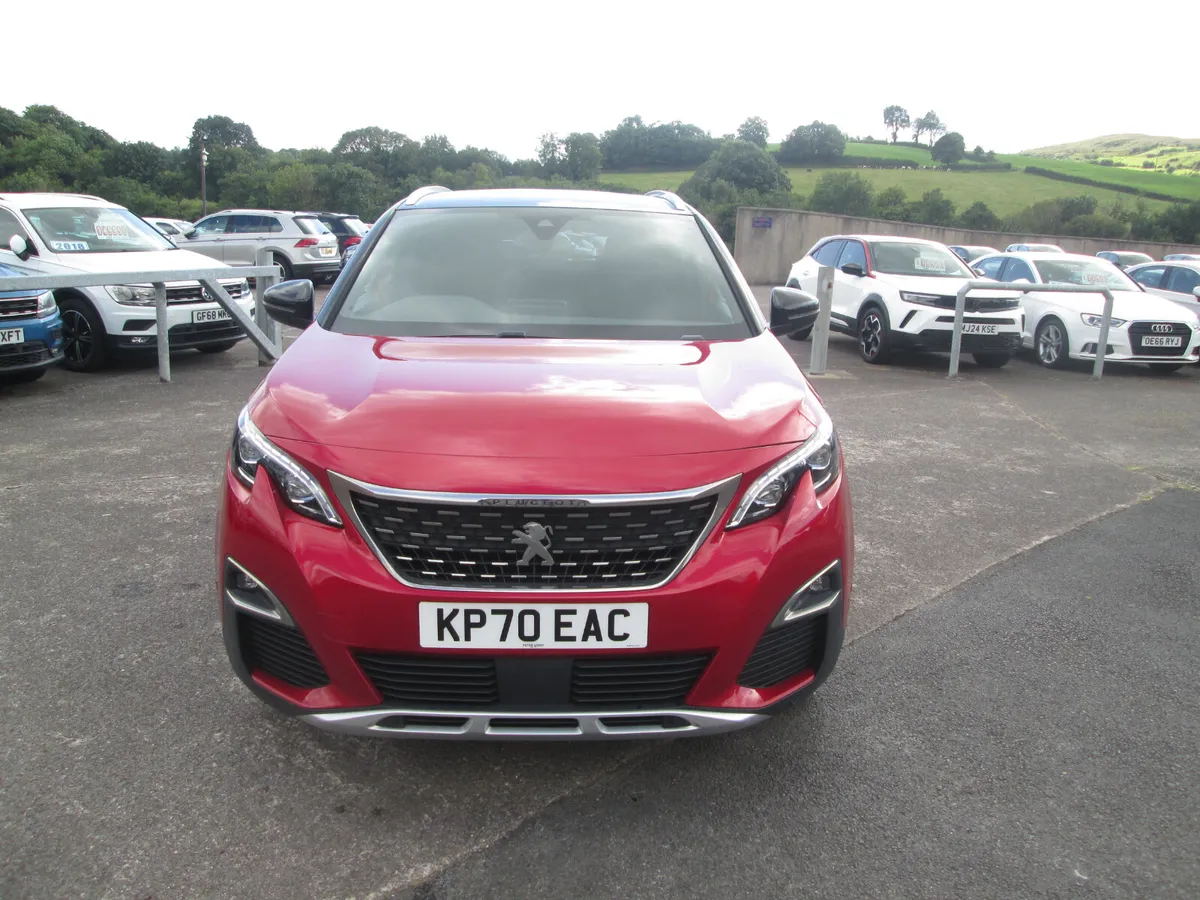 2020  PEUGEOT  3008  1.5  HDI  GT-LINE  5DR  (RED) - Image 3
