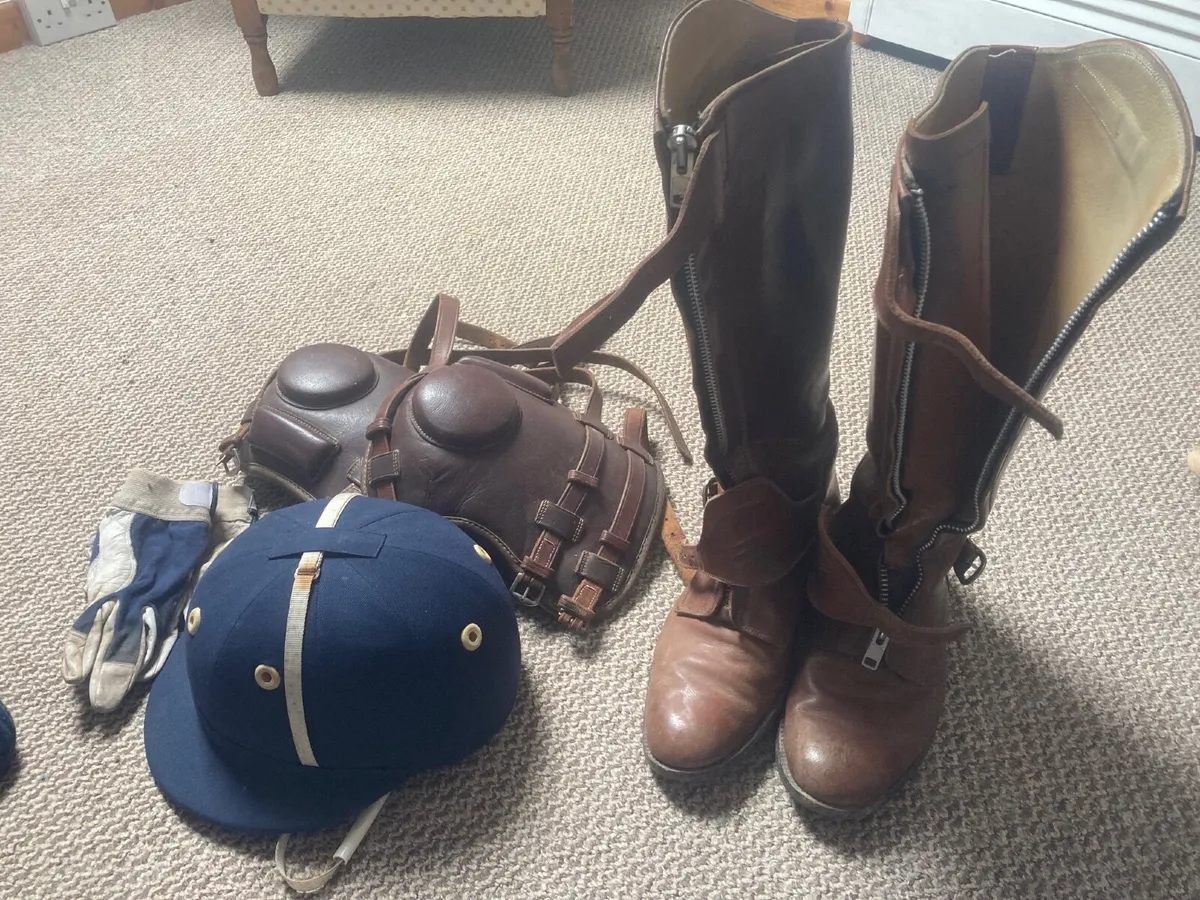 Genuine Polo Boots - Polo Hat - Polo Knee Pads - Image 1