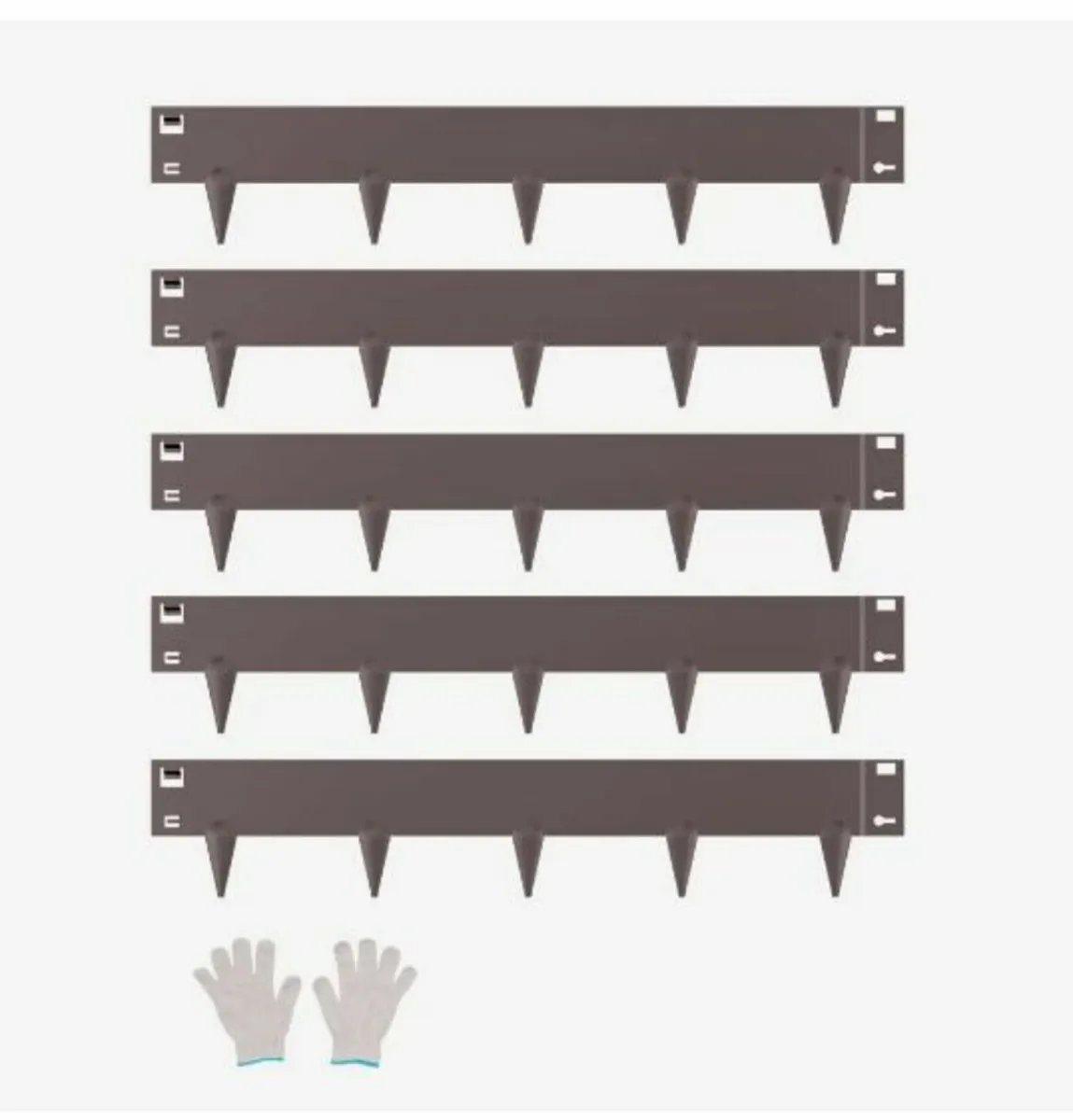 Steel Landscape Edging 5 Packs - Image 2