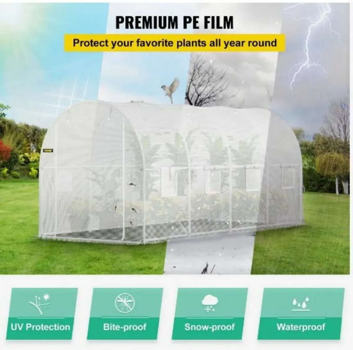 Walk-in Tunnel Greenhouse - Image 4