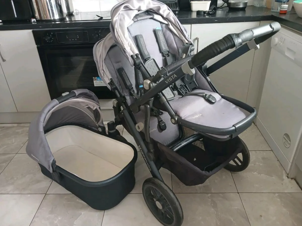 Uppa baby vista double buggy - Image 1