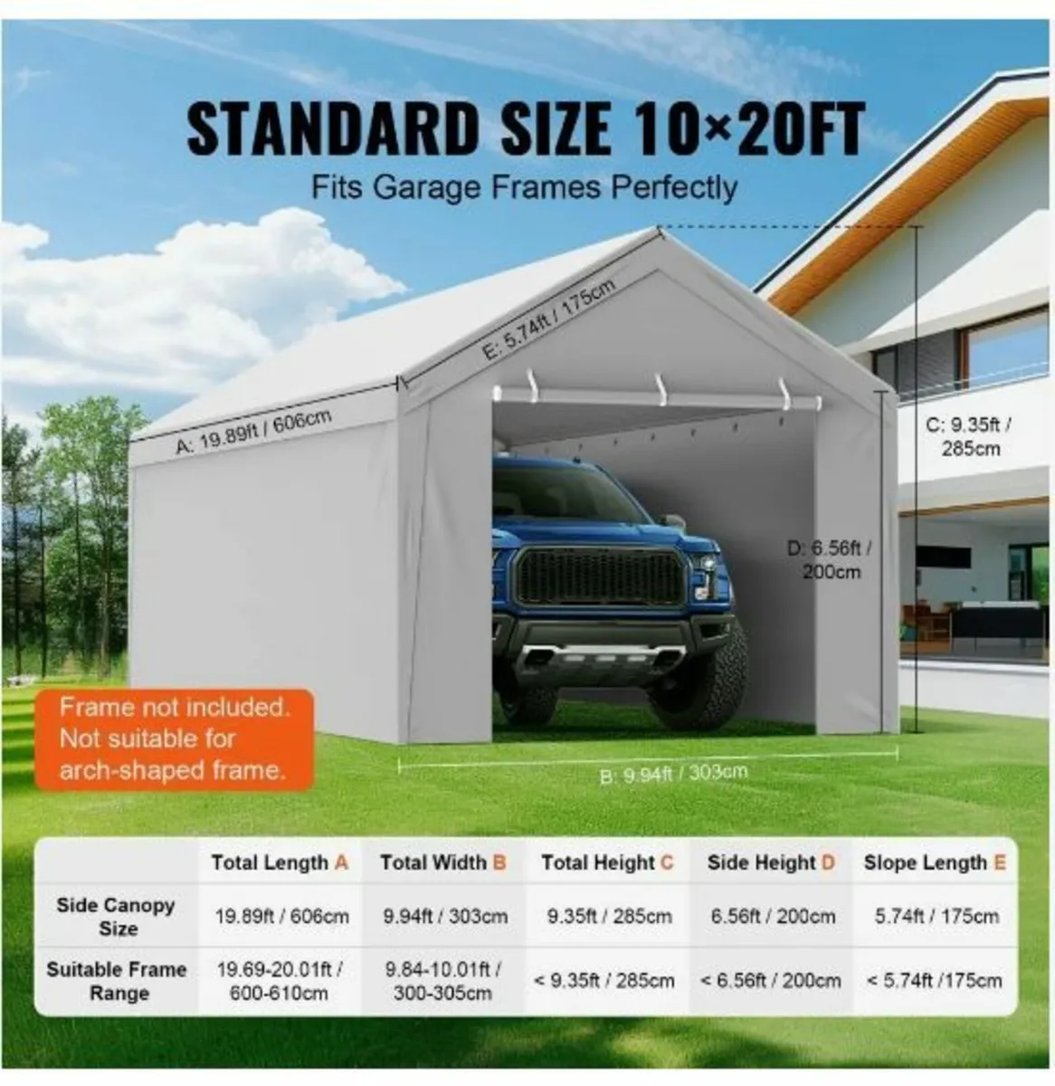 Carport Replacement Canopy Cover - Image 3