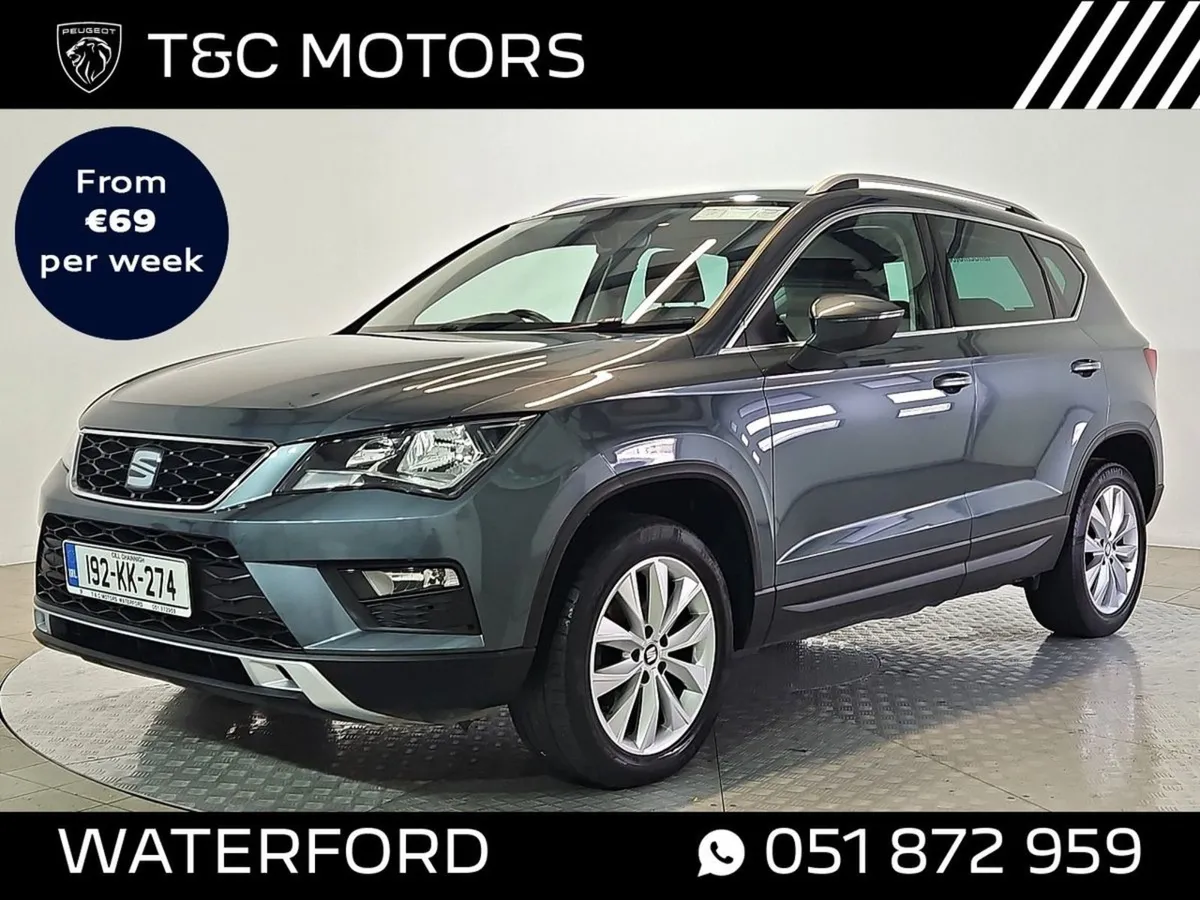SEAT Ateca Reversing Camera With Sensors  Alloy W - Image 1