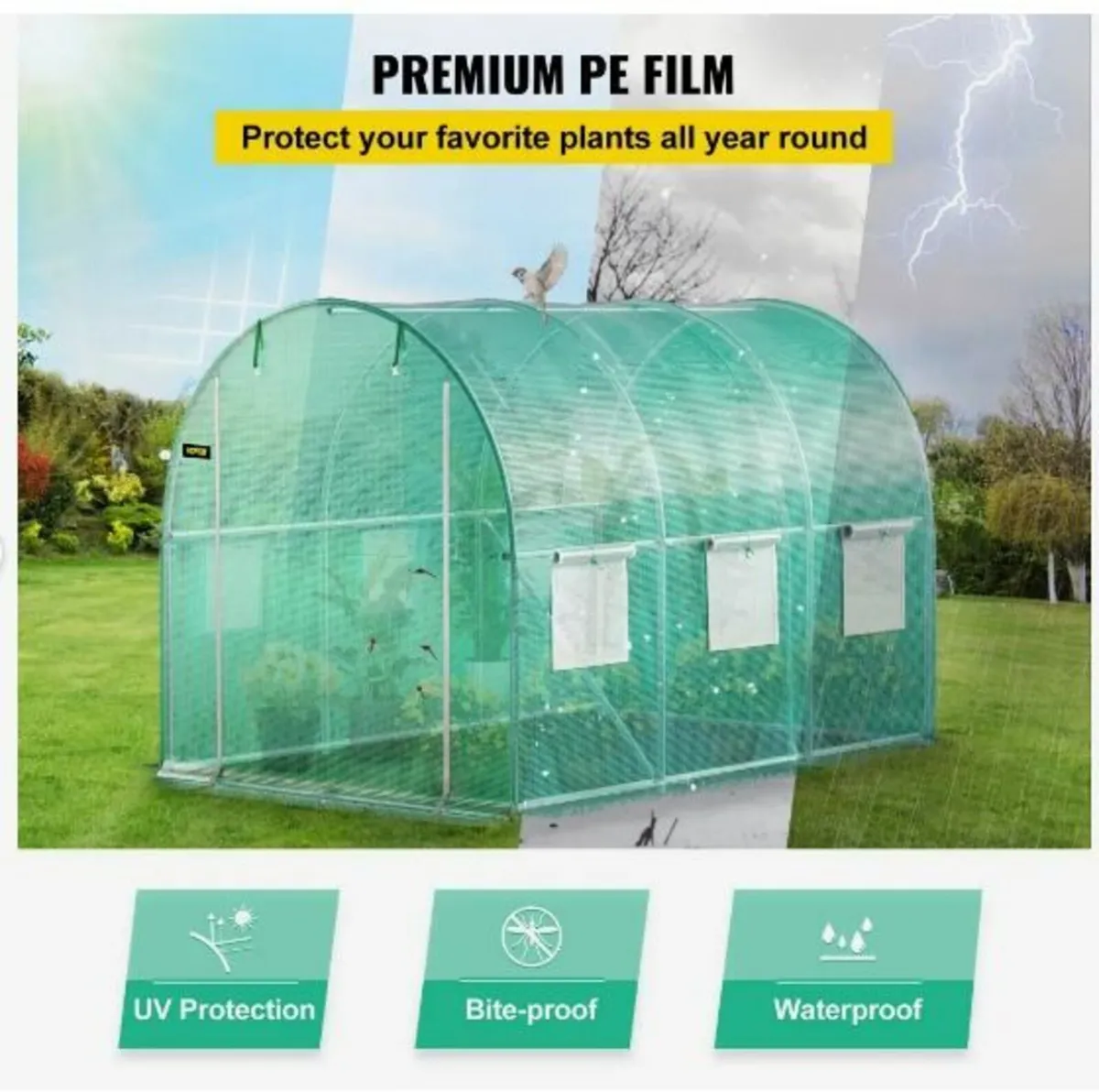 Walk-in Tunnel Greenhouse - Image 2