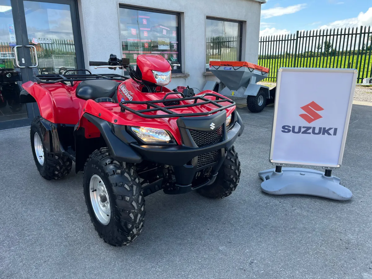 VIDEO! Suzuki KingQuad 700  (ONLY 680 HOURS !) - Image 3