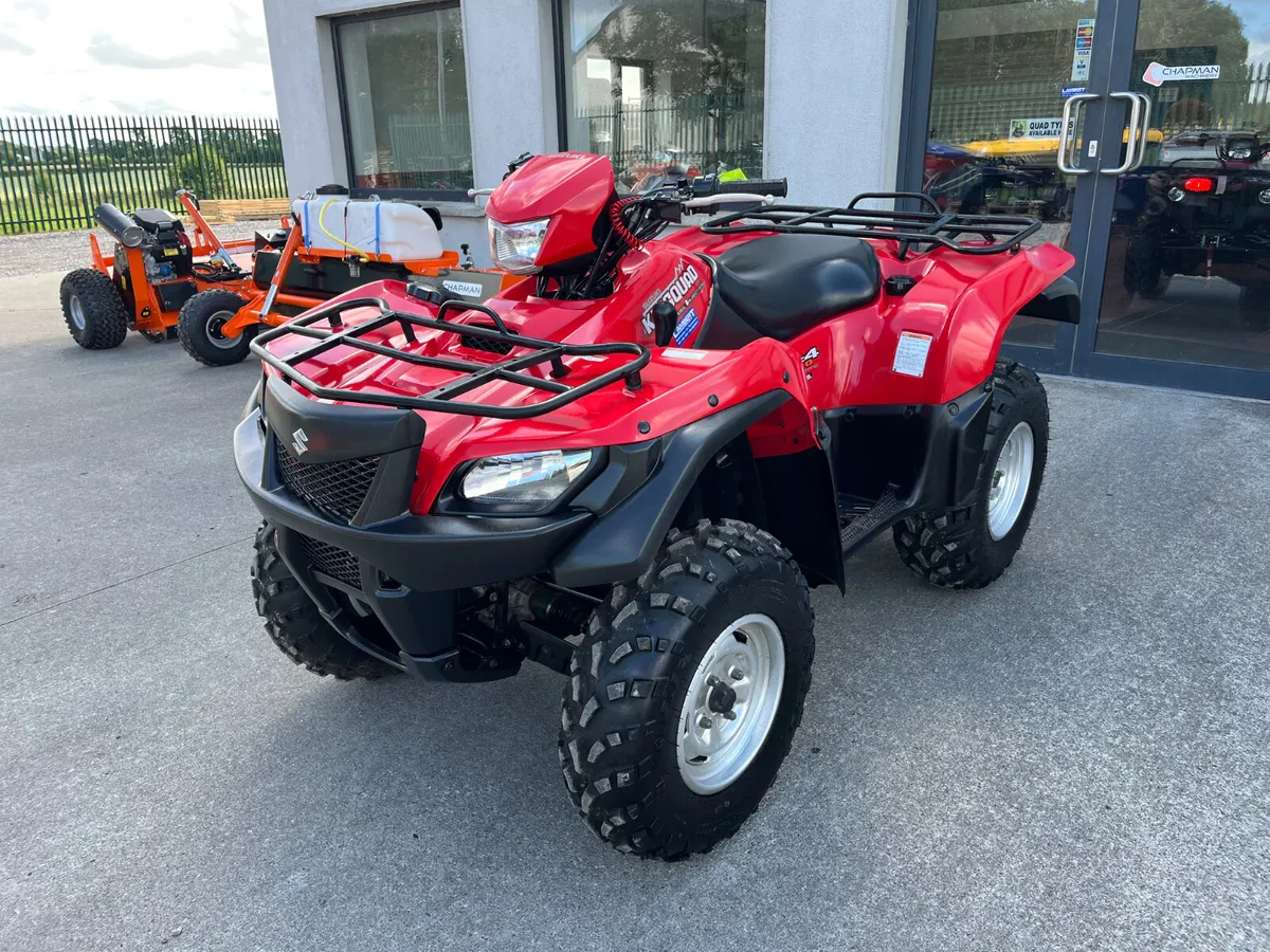 VIDEO! Suzuki KingQuad 700  (ONLY 680 HOURS !) - Image 4
