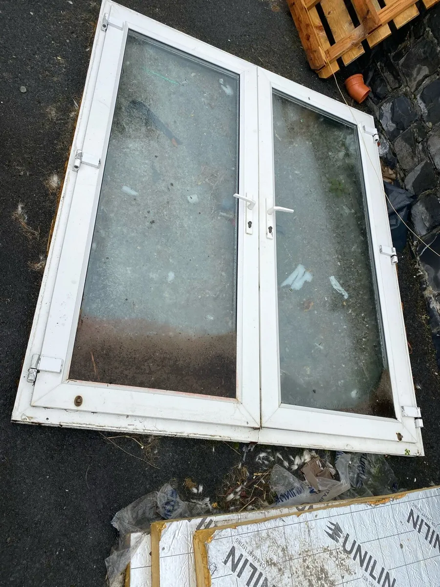 PVC double door