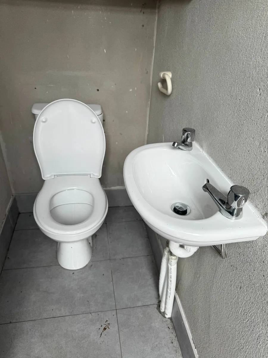 Toilet and Sink - Image 1